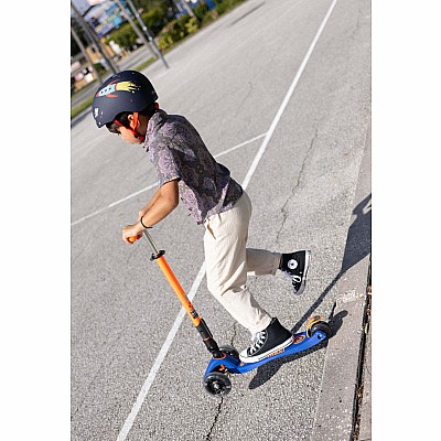 Micro Kickboard Maxi Deluxe Foldable LED Scooter - New Neon Colors