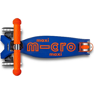 Micro Kickboard Maxi Deluxe Foldable LED Scooter - New Neon Colors