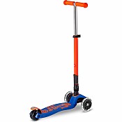 Micro Kickboard Maxi Deluxe Foldable LED Scooter - New Neon Colors