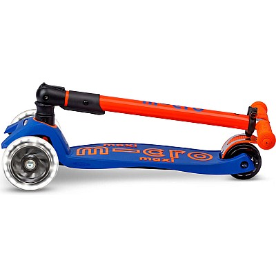 Micro Kickboard Maxi Deluxe Foldable LED Scooter - New Neon Colors
