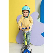 Micro Kickboard Mini Deluxe Foldable LED Scooter - New Neon Colors