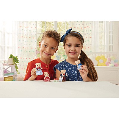 Calico Critters Biscuit Bear Family