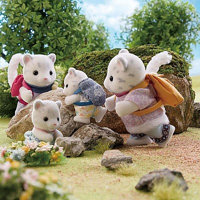 Calico Critters Snow Leopard Family