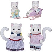 Calico Critters Snow Leopard Family