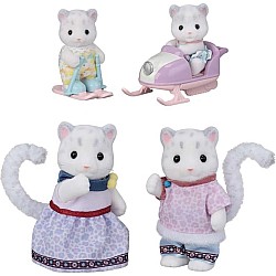 Calico Critters Snow Leopard Family