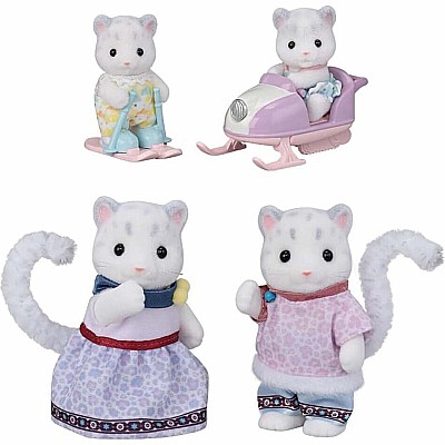 Calico Critters Snow Leopard Family