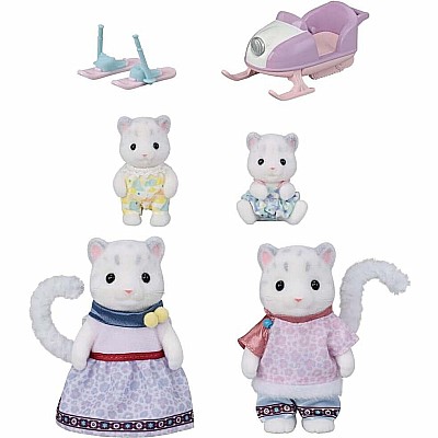 Calico Critters Snow Leopard Family