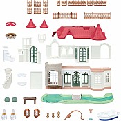 Calico Critters Red Roof Riverside Manor