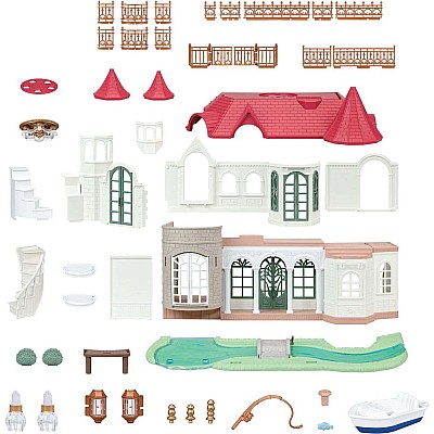 Calico Critters Red Roof Riverside Manor