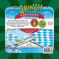 The Grinch Checkers and Tic Tac Toe Tin