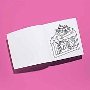 Cozy Art Kawaii Coloring Notebook