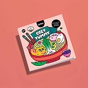 Cozy Art Yummy Food Coloring Notebook