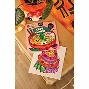 Cozy Art Yummy Food Coloring Notebook