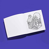 Cozy Art Tiny House Coloring Notebook