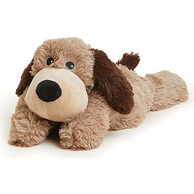 Brown Dog Warmies Warming, Weighted & Scented Plush