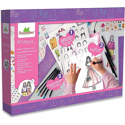 Sycomore Stylist's Workshop with LED Light Pad