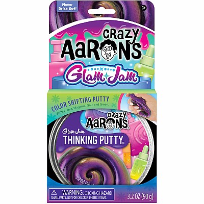 Crazy Aaron's Color Shifting Glam Jam Thinking Putty