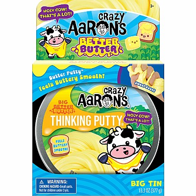 Crazy Aaron's BIG Better Butter Thinking Putty - BIG Tin