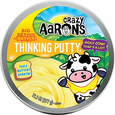 Crazy Aaron's BIG Better Butter Thinking Putty - BIG Tin