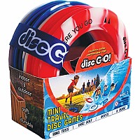 Disc Go! Mini Travel Disc Game - Red, White, & Blue
