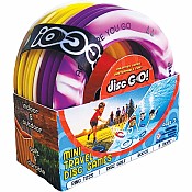 Disc Go! Mini Travel Disc Game - Yellow, White, & Purple