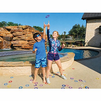 Disc Go! Mini Travel Disc Game - Yellow, White, & Purple