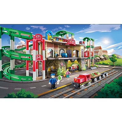 Multi-Level Railway City Set