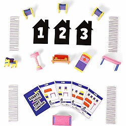 Giants Moving Tiny Furniture Party Game
