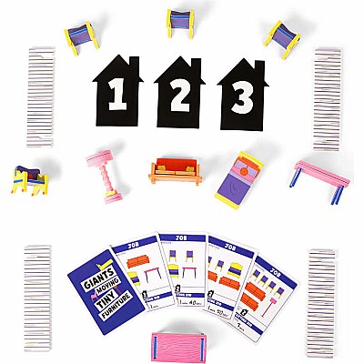 Giants Moving Tiny Furniture Party Game