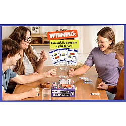 Giants Moving Tiny Furniture Party Game