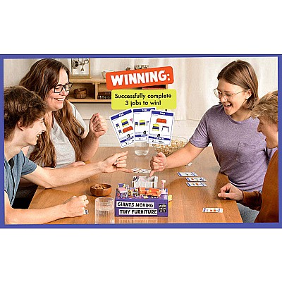 Giants Moving Tiny Furniture Party Game