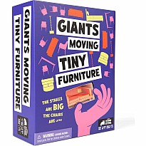 Giants Moving Tiny Furniture Party Game