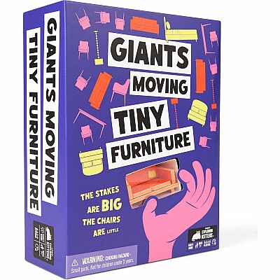 Giants Moving Tiny Furniture Party Game