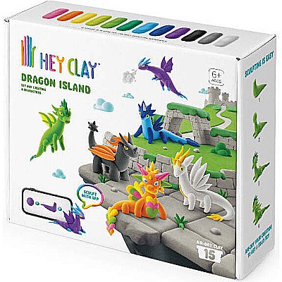 Hey Clay Dragon Island
