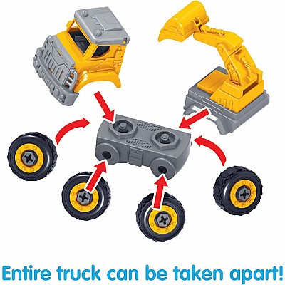 Kidoozie Tool Time Truck Set