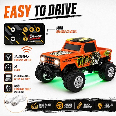 Hyper Drive Mini RC Retro Truck