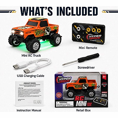 Hyper Drive Mini RC Retro Truck