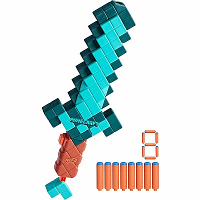 NERF Minecraft Diamond Sword