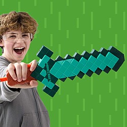 NERF Minecraft Diamond Sword