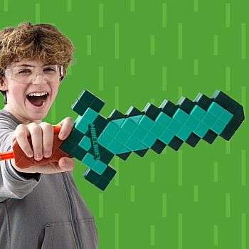 NERF Minecraft Diamond Sword