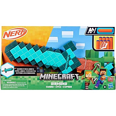 NERF Minecraft Diamond Sword