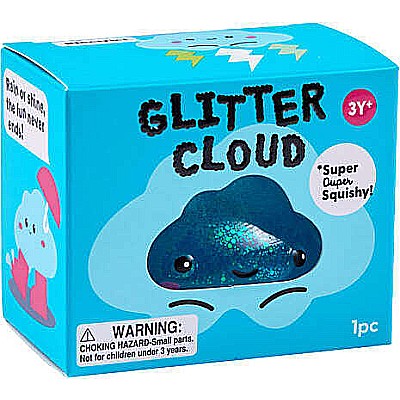 J'adore Glitter Cloud Squishy