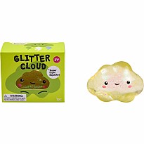 J'adore Glitter Cloud Squishy