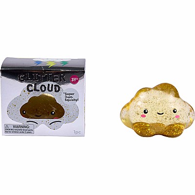 J'adore Glitter Cloud Squishy