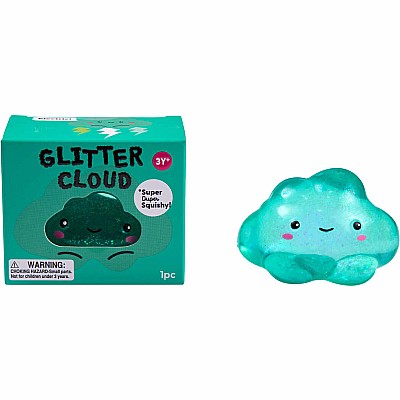 J'adore Glitter Cloud Squishy