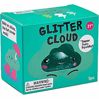 J'adore Glitter Cloud Squishy