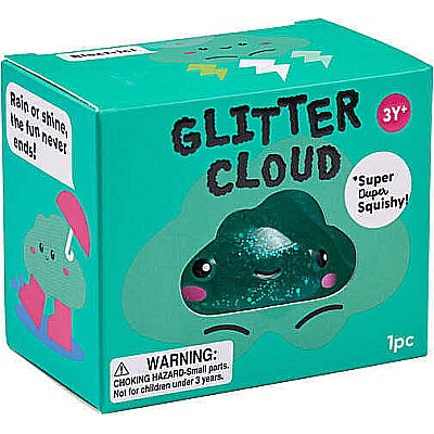 J'adore Glitter Cloud Squishy