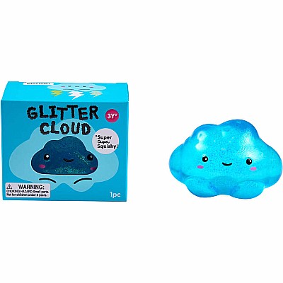 J'adore Glitter Cloud Squishy