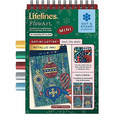Lifelines FlowArt Mini Dot-By-Letter Metallic Ink - Winter Collection