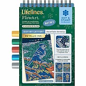 Lifelines FlowArt Mini Dot-By-Letter Metallic Ink - Winter Collection